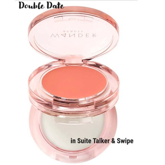 Wander Beauty Double Date* Lip & Cheek ~ Suite Talker/Swipe NIB Full Size - Picture 2 of 13